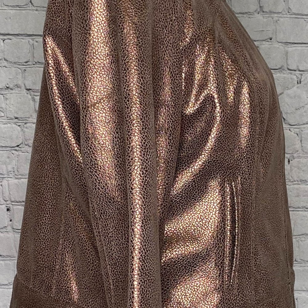 Ruby Rd Copper Metallic Jacket - Picture 4 of 10